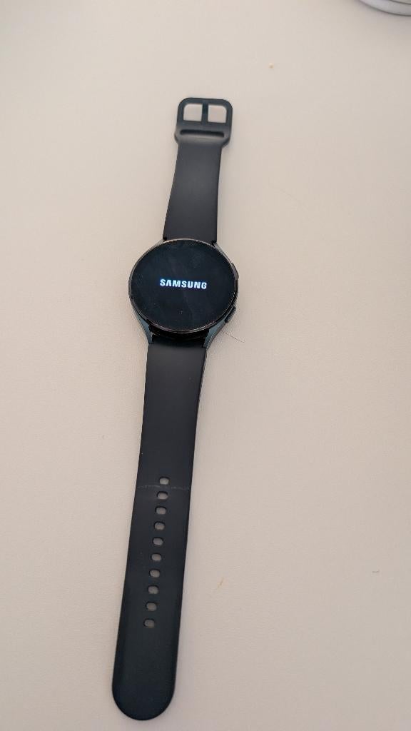 Samsung Galaxy Watch 4 Green 44mm, Sieraden, Tassen en Uiterlijk, Smartwatches, Gebruikt, Hoogte, Ophalen of Verzenden, Waterdicht
