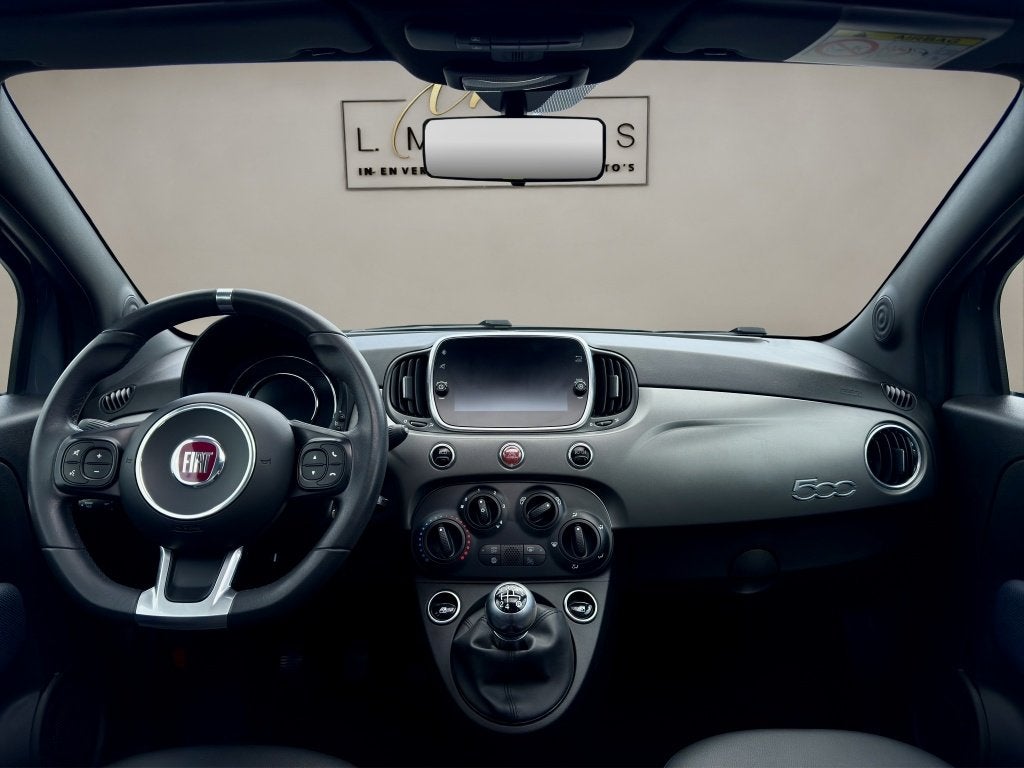 Fiat 500 0.9 TwinAir T Sport 2019 GRIJS | Apple CarPlay | Le, Auto's, 86 pk, Gebruikt, Euro 6, Handgeschakeld