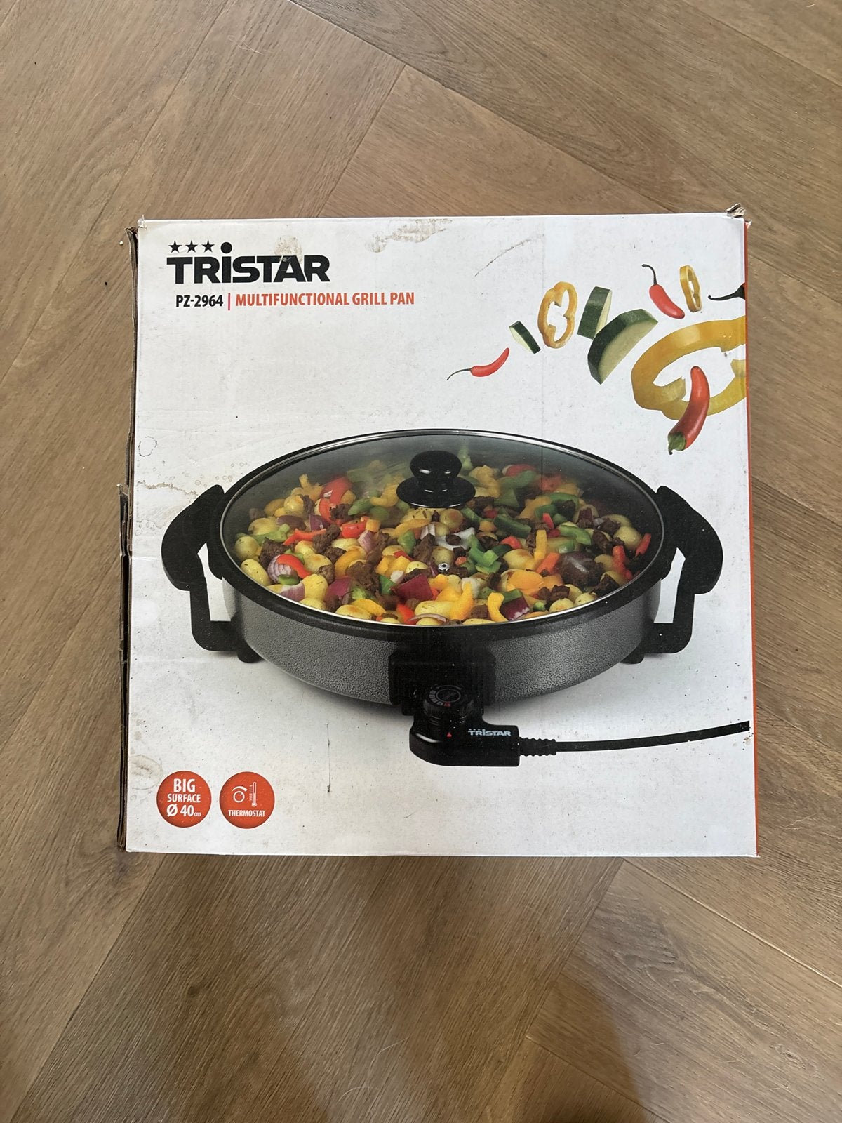 Tristar PZ-2964 Hapjespan, Ophalen, Nieuw, Tafelgrill