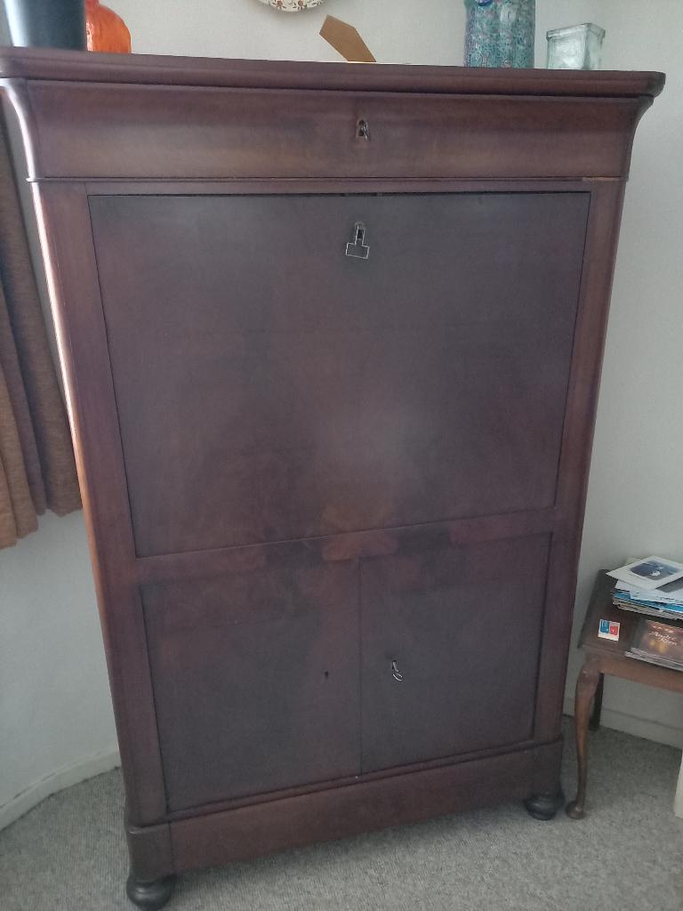 antieke secretaire kast, Antiek en Kunst, Ophalen