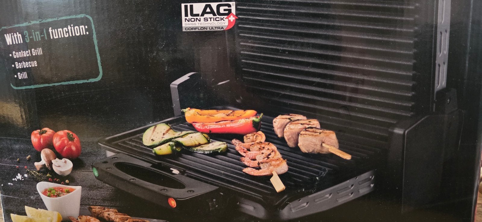 SilverCrest Contactgrill 3-in-1 - Nieuw in doos, Ophalen of Verzenden, Zo goed als nieuw