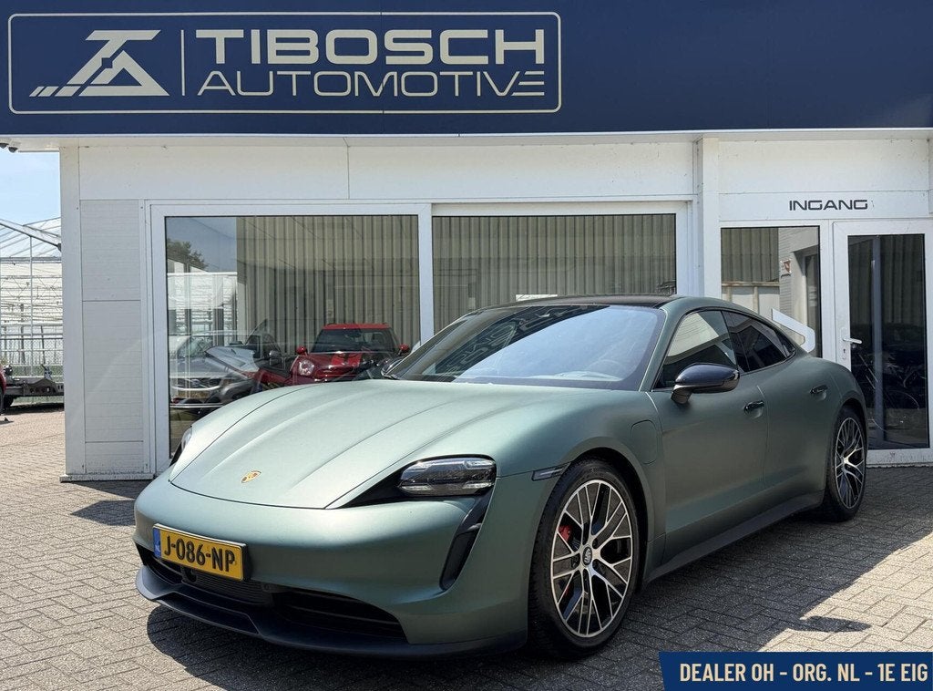 Porsche Taycan 4S Performance 84 kWh BTW 5P Pano Adapt 93kWh, Auto's, Porsche, 464 km, Gebruikt, Zwart, 4 stoelen
