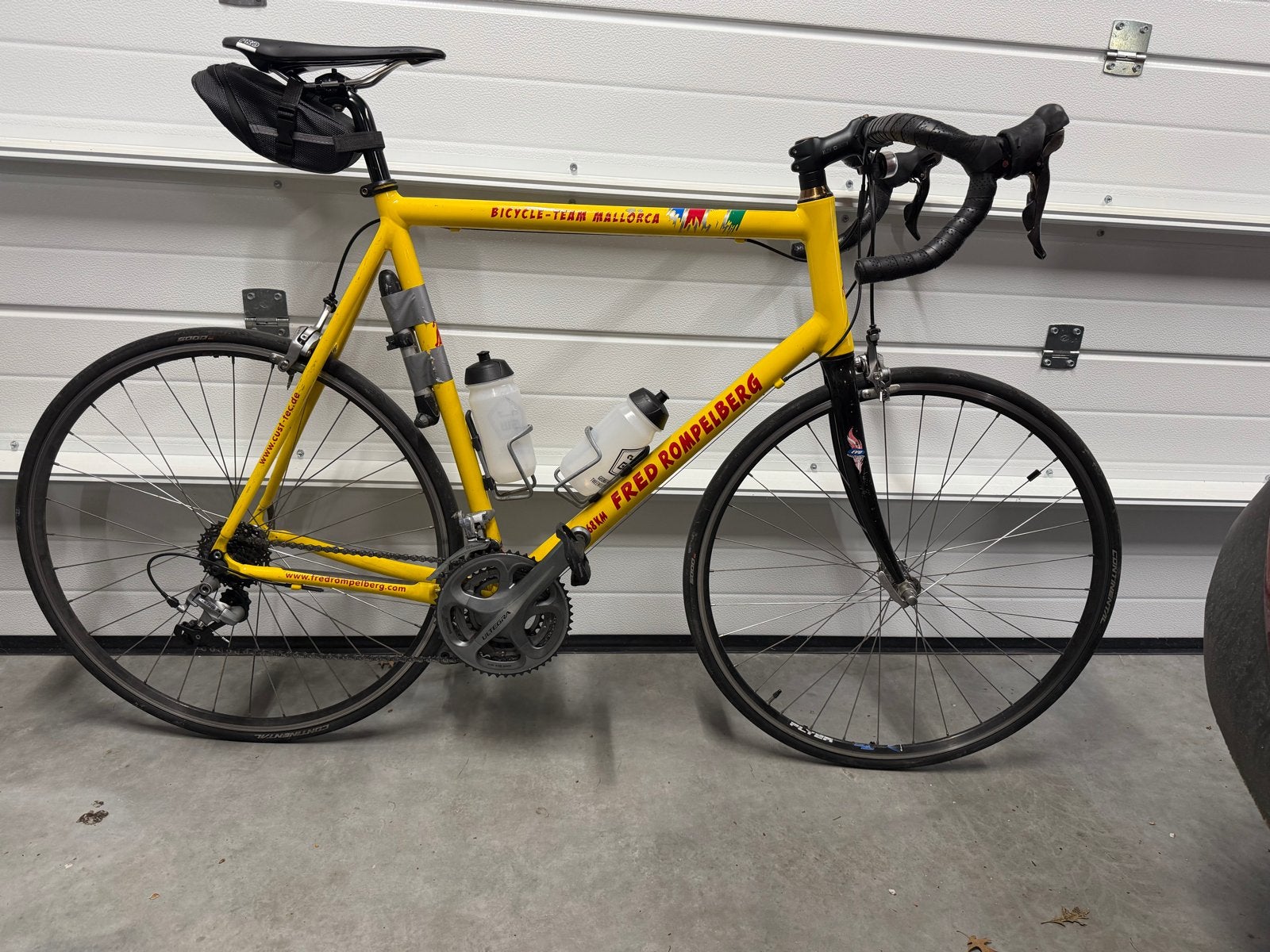 Racefiets - Maat 60 - Shimano Ultegra - Aluminium/Carbon, 28 inch, Gebruikt, Aluminium, 57 tot 61 cm