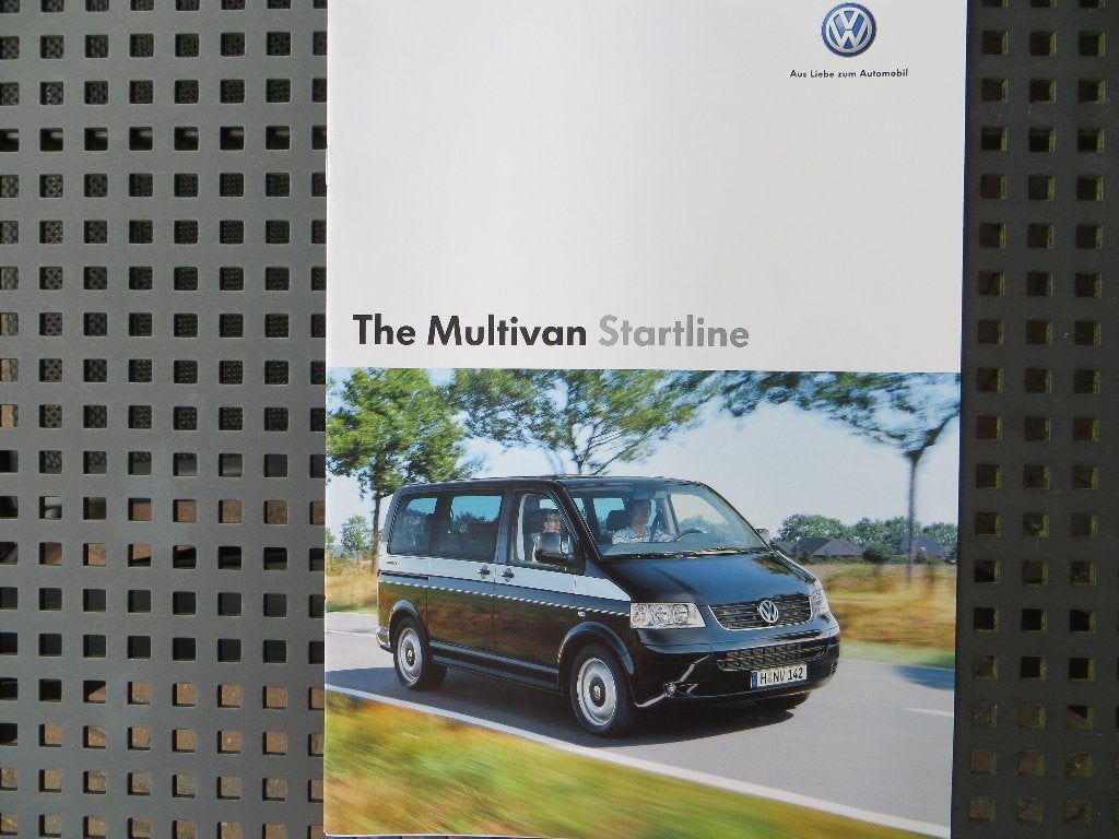 Volkswagen Multivan Startline (sept. 2006; GB), Ophalen of Verzenden, Nieuw, Volkswagen