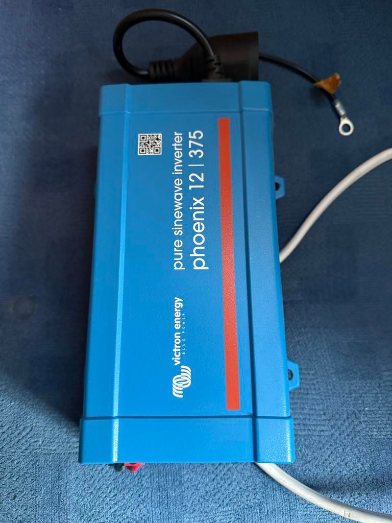 Victron Phoenix Omvormer 12V 375W Pure Sinewave, Ophalen of Verzenden, Gebruikt, Overige typen