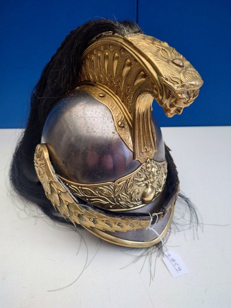 Helm # 59 - Frankrijk - Dragonder Officier, Verzenden, Landmacht, Overige gebieden, Helm of Baret