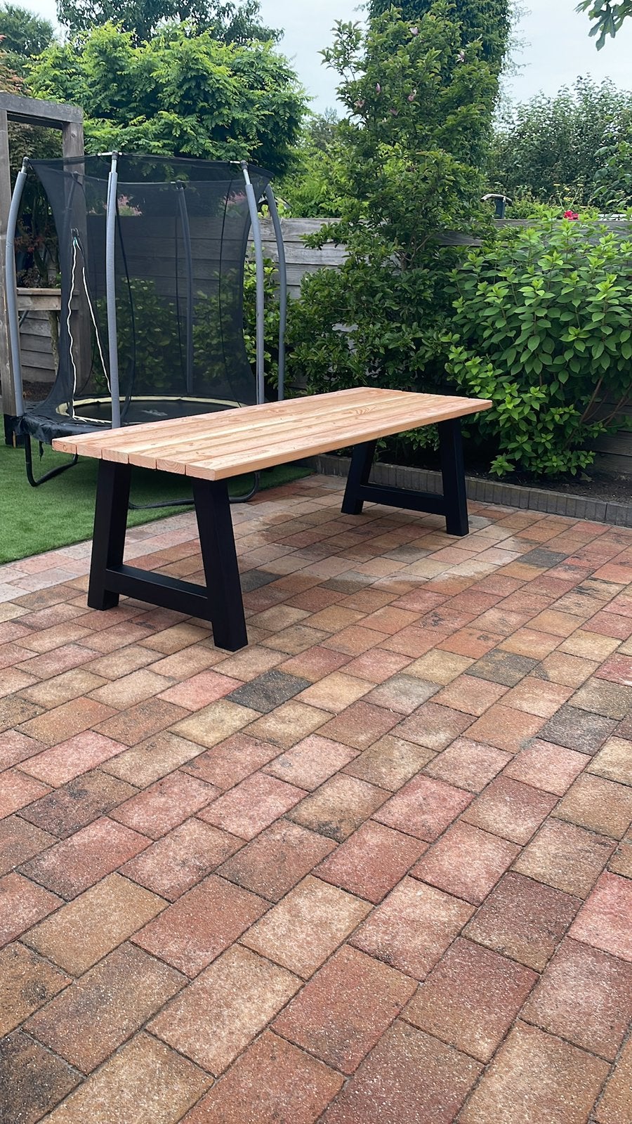 Douglas tafel 2,5 nieuw, Tuin en Terras, Tuintafels, Ophalen, Nieuw, Rechthoekig, Hout