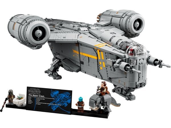Lego Razor Crest ucs met genummerde gesorteerde zakjes, Star Wars, Lego, Ophalen of Verzenden, Zo goed als nieuw