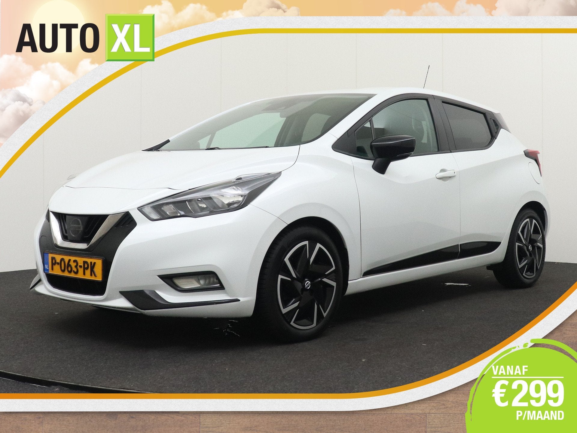 Nissan Micra 1.0 IG-T N-Design Bose Carplay Cruise, Voorwielaandrijving, Dealer onderhouden, Wit, Handgeschakeld