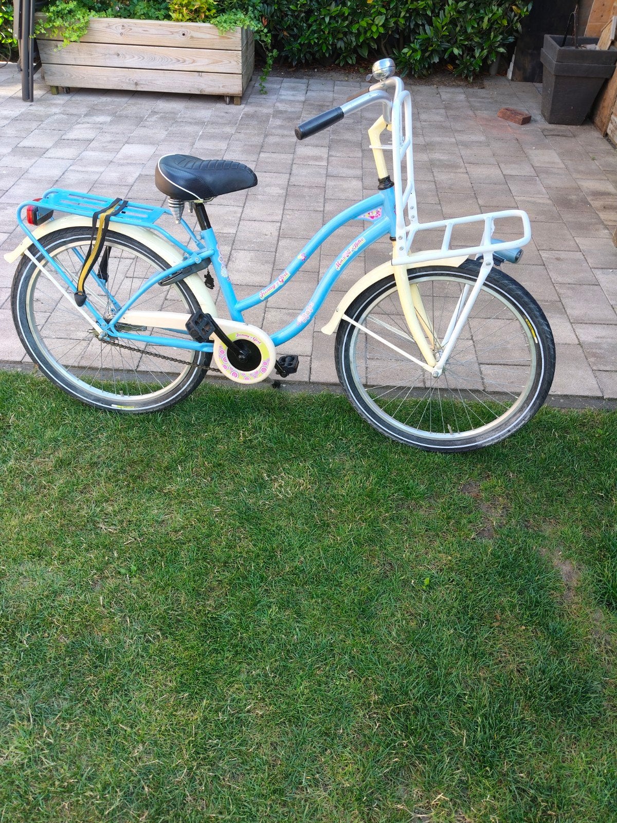 meisjes fiets, Fietsen en Brommers, Fietsen | Kinderfietsjes, Ophalen of Verzenden, Gebruikt, Minder dan 16 inch