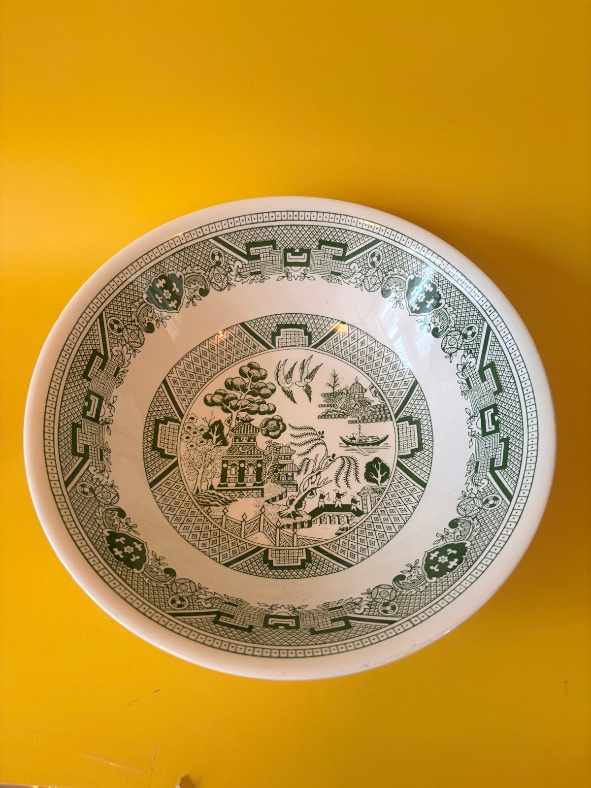 Società Ceramica Nuova Fontebasso "CHINA TOWN" schaal, Antiek en Kunst, Antiek | Schalen, Verzenden