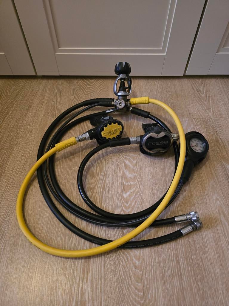 Cressi Master Duik Regulator Set, Ophalen, Gebruikt, Overige typen