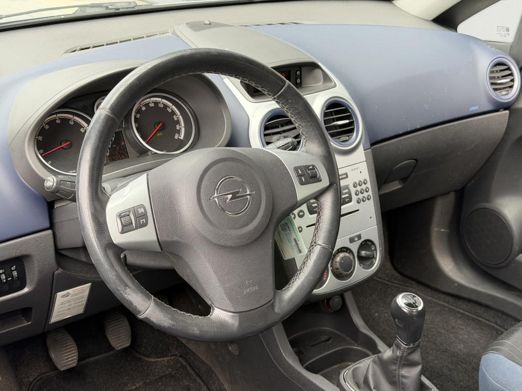 Opel Corsa 1.2-16V '111' Edition | RIJKLAAR | Airco | Trekha, Auto's, Voorwielaandrijving, Euro 5, Zwart, 1229 cc