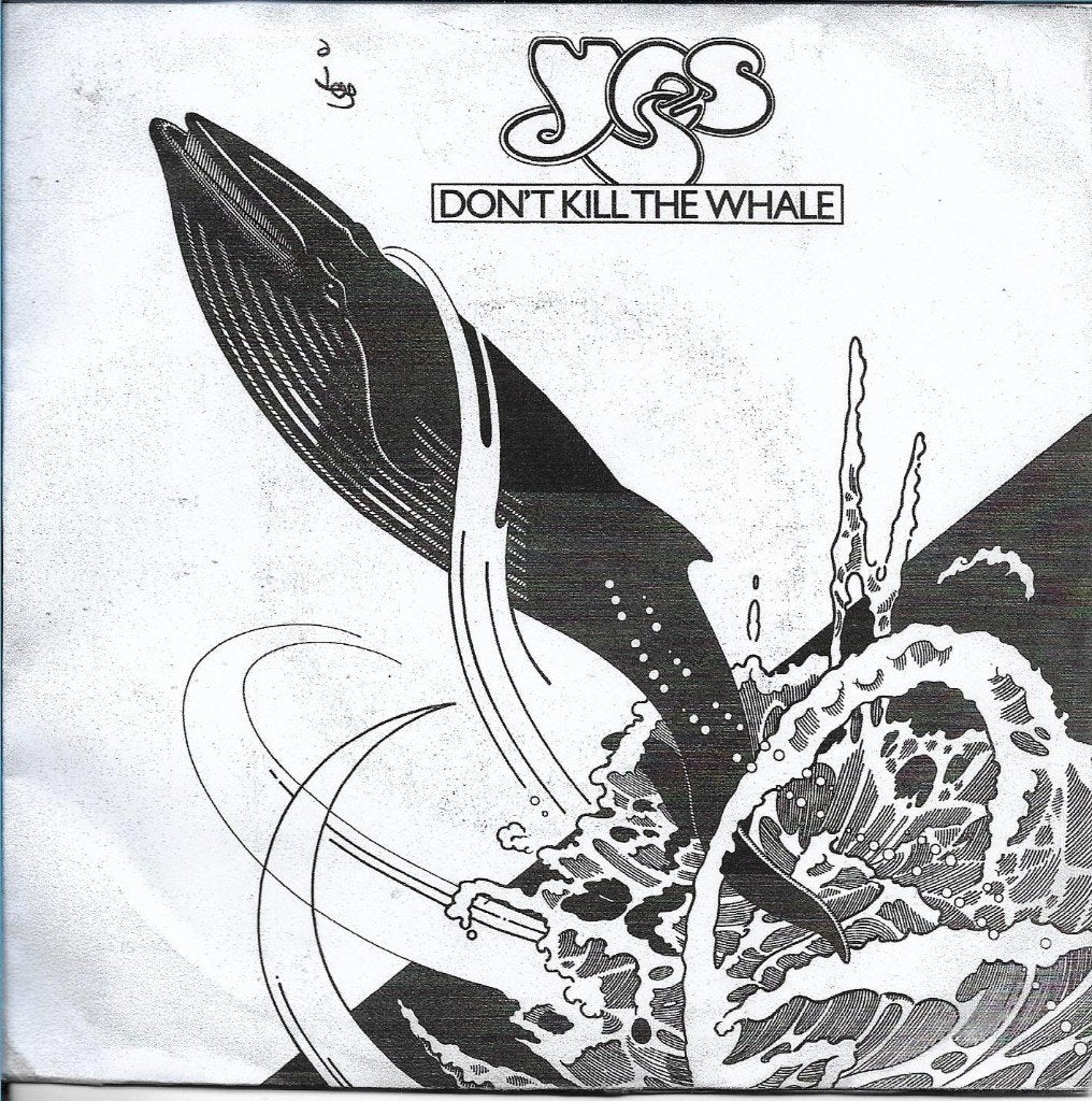 Yes - Don` t kill the whale, Ophalen of Verzenden, Zo goed als nieuw, 7 inch, Pop