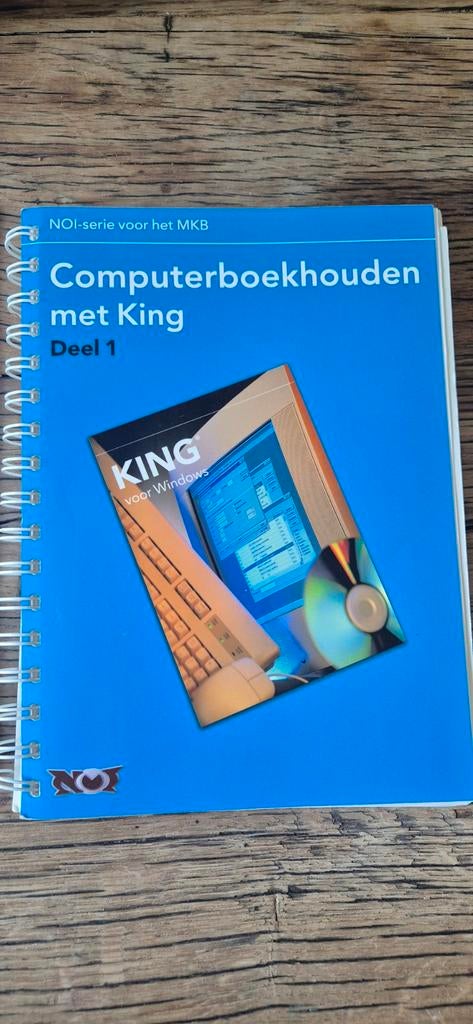 Computerboekhouden met King Deel 1 (NOI-serie MKB), Ophalen of Verzenden, Gelezen, Software, Onbekend