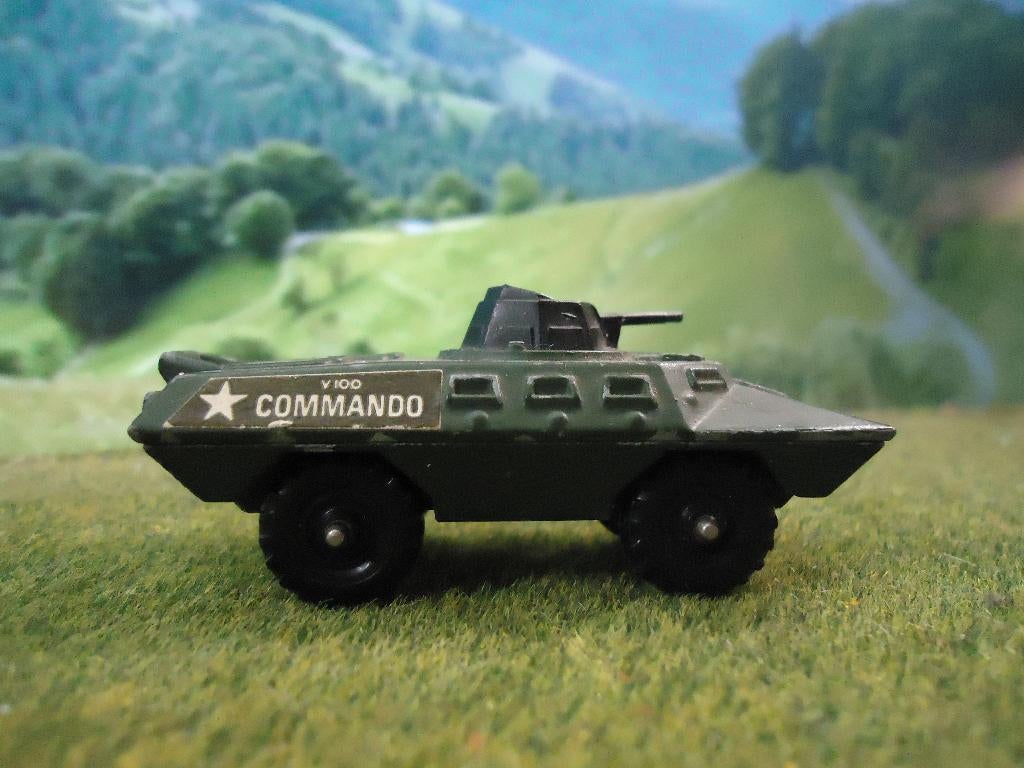 1:78 Cadillac Gage Commando V-100 Amfibie Corgi Juniors 83a, Ophalen of Verzenden, Gebruikt, Auto