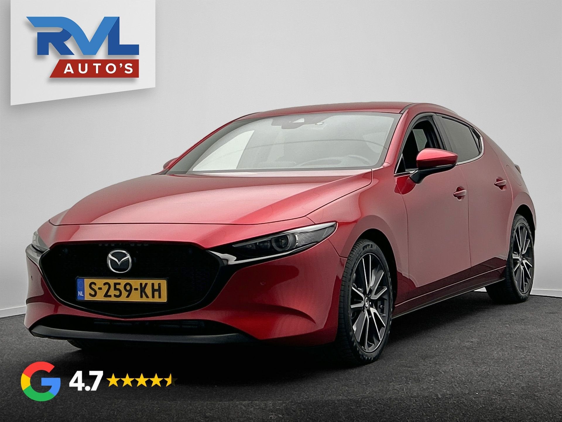 Mazda 3 2.0 e-SkyActiv-G M Hybrid 122 Comfort met Bose | Nav, Auto's, Voorwielaandrijving, 1998 cc, Stof, Gebruikt