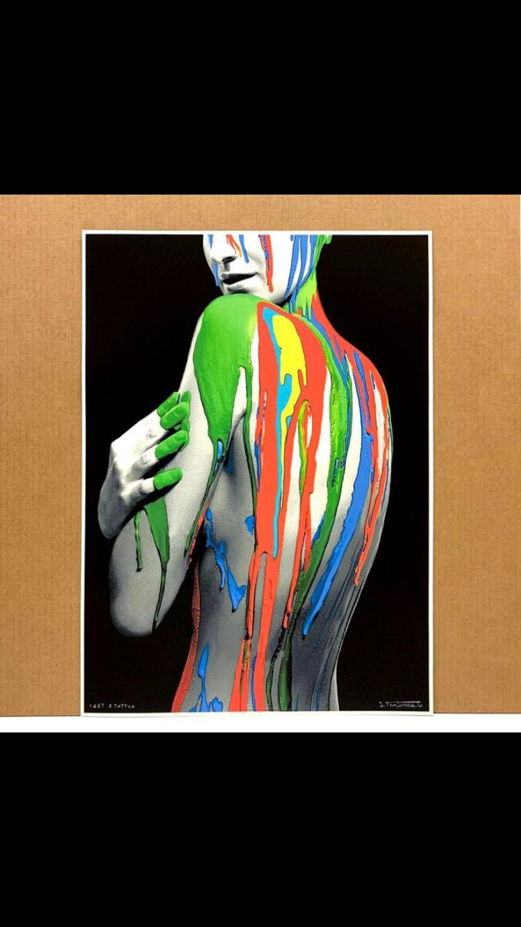 Giuseppe fortunato- i get a tattoo, Antiek en Kunst, Ophalen of Verzenden