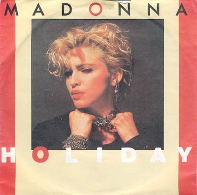 Dance Pop Single (1983) Madonna - Holiday, Gebruikt, 7 inch, Ophalen of Verzenden, Fotohoes