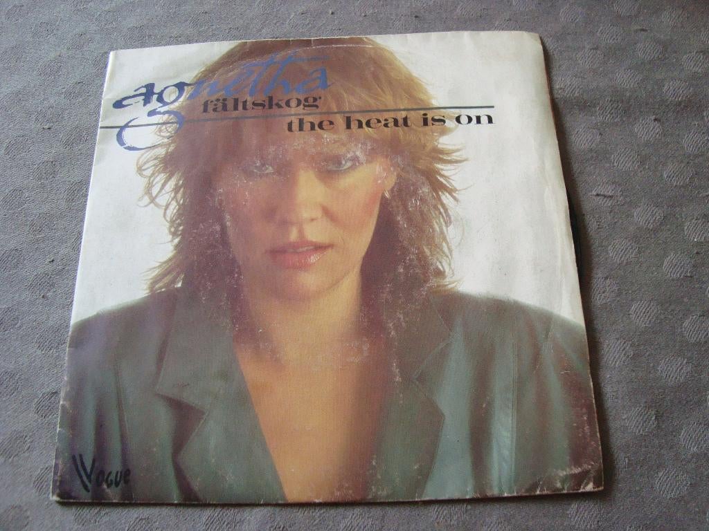Agnetha fältskog - the heat is on, Ophalen of Verzenden, Zo goed als nieuw, Pop, Single