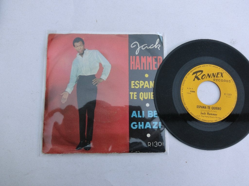 Jack Hammer Espana te Quiero, Cd's en Dvd's, Vinyl Singles, Ophalen of Verzenden, Zo goed als nieuw, 7 inch, Pop