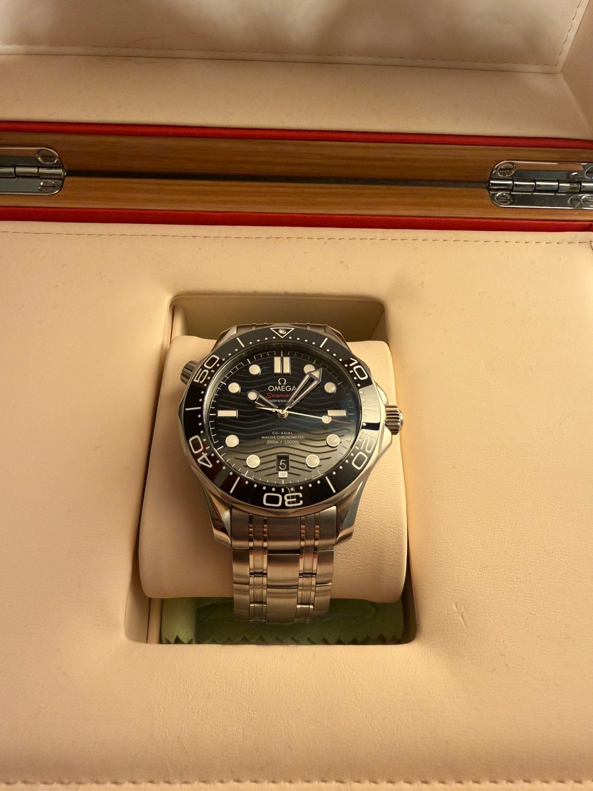 Omega Seamaster 300M 2020 | Full Set | Service 2026, Staal, Staal, Polshorloge, Nieuw