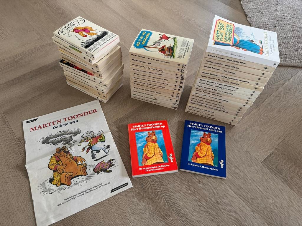 Marten Toonder Olivier B. Bommel Tom Poes boeken, Boeken, Stripboeken, Zo goed als nieuw, Meerdere stripboeken, Ophalen