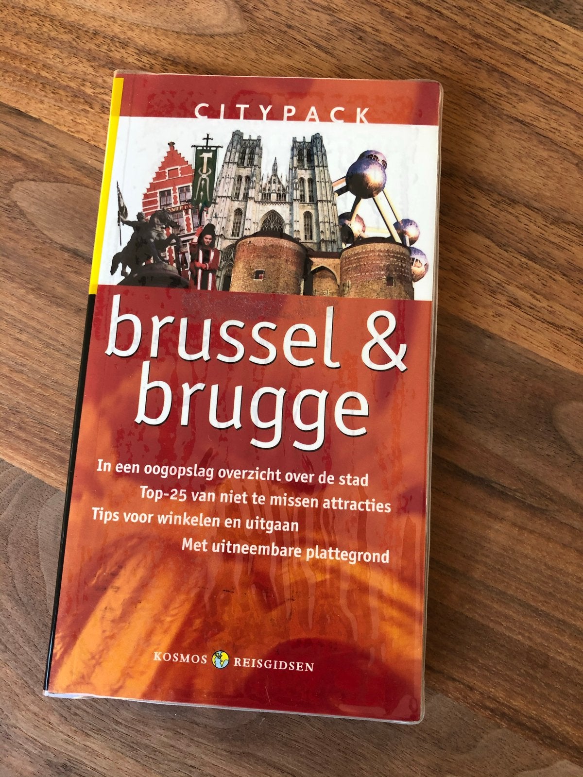 Citypack Brussel & Brugge Reisgids - Kosmos Reisgidsen, Overige merken, Europa, Ophalen of Verzenden, Zo goed als nieuw