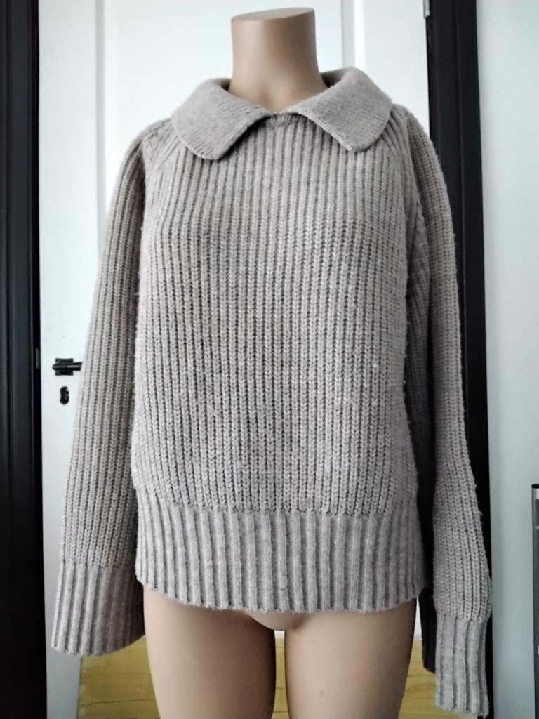 Nukus Warme Trui Maat M Taupe, Kleding | Dames, Maat 38/40 (M), Beige, Ophalen of Verzenden, Zo goed als nieuw