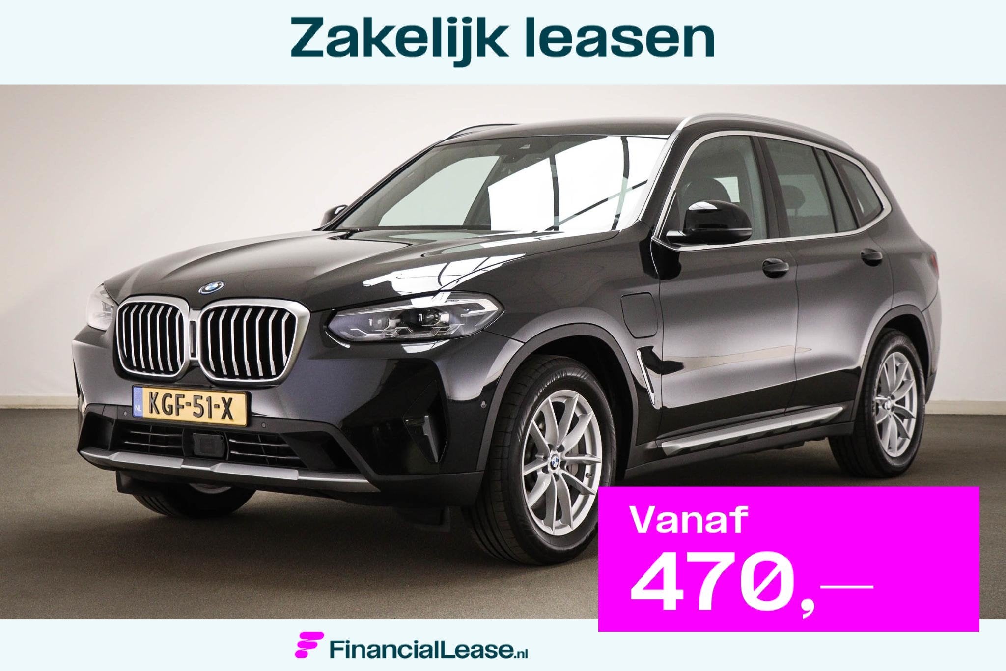 BMW X3 xDrive30e Business Edition Plus | Facelift | SOH 91%, Gebruikt, 4 cilinders, Zwart, Bedrijf