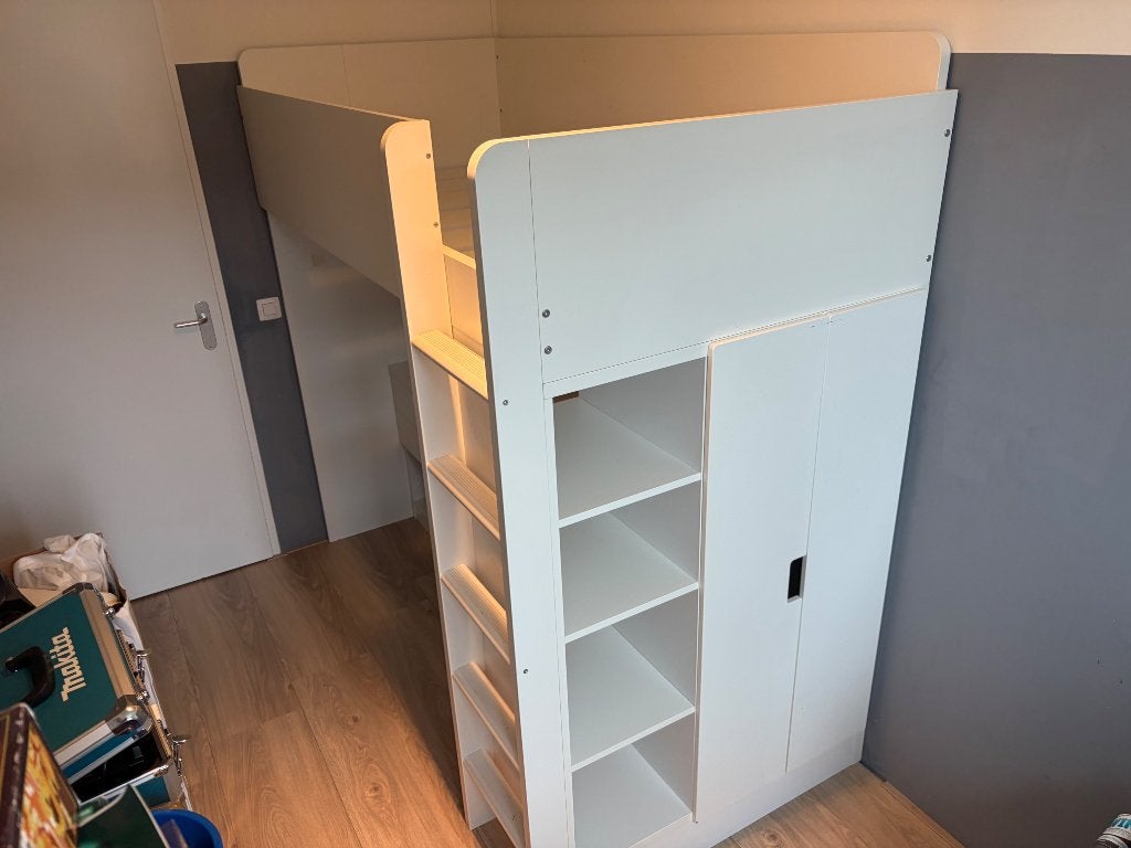 Hoogslaper Smastad van IKEA, Kinderen en Baby's, Kinderkamer | Stapelbedden en Hoogslapers, Ophalen, Gebruikt, Hoogslaper