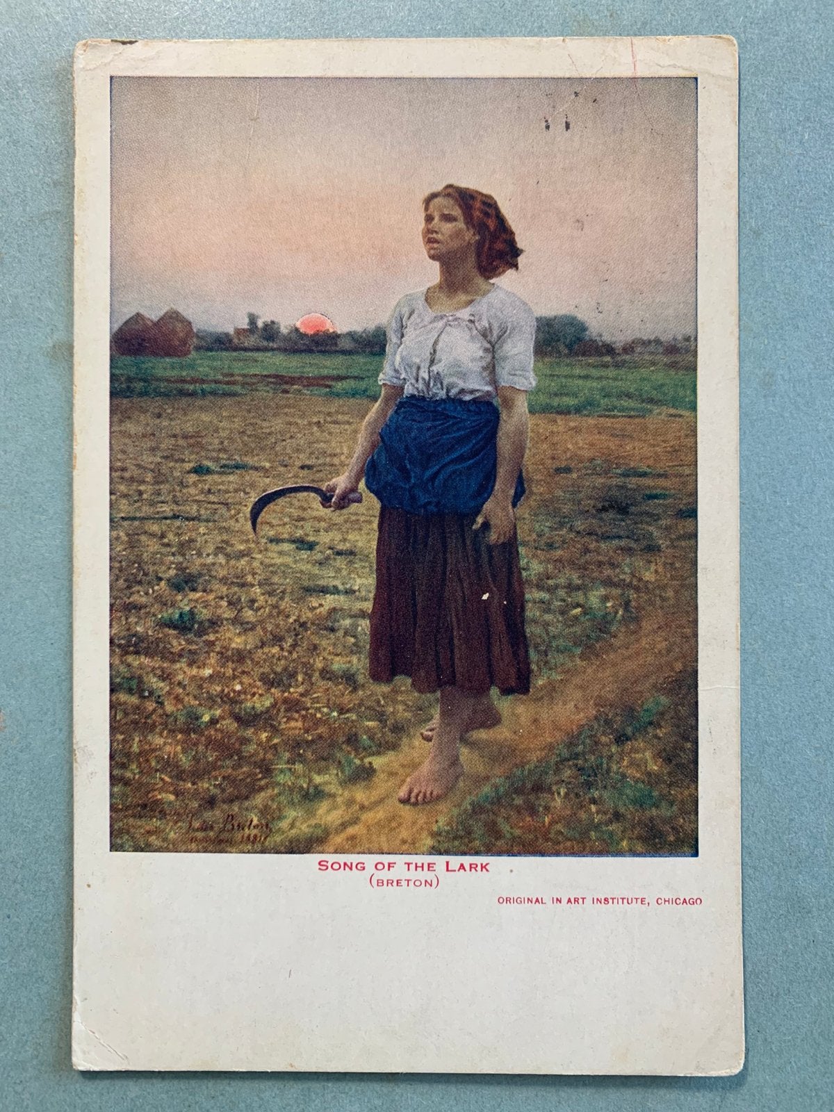 11-2-1916 Song of the lark, Ophalen of Verzenden, Voor 1920, Gelopen, Overige thema's