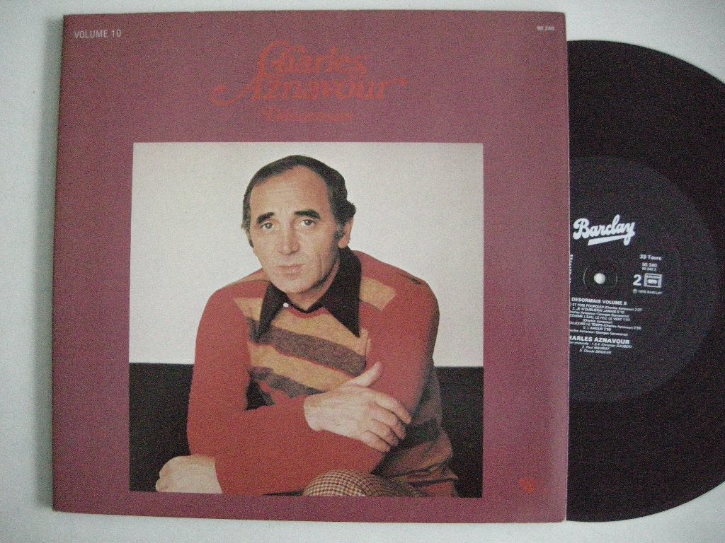 Charles Aznavour Desormains  - LP vinyl zgan, Ophalen, 1970 - 1979, Zo goed als nieuw, 12 inch