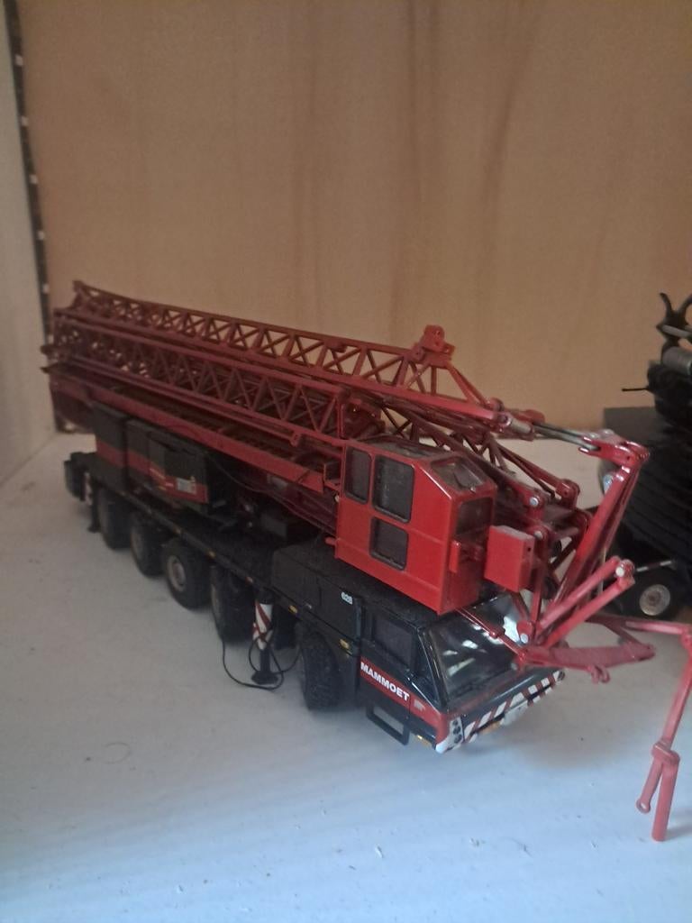 Mammoet verzameling opnieuw te koop ivm niet nakomen  afsraa, Hobby en Vrije tijd, Modelauto's | 1:50, Ophalen of Verzenden, Hijskraan, Tractor of Landbouw