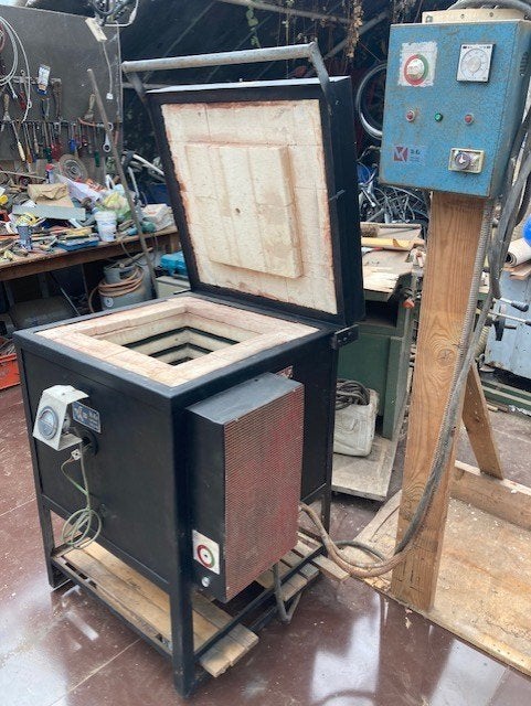 keramiek oven, Ophalen, Gebruikt