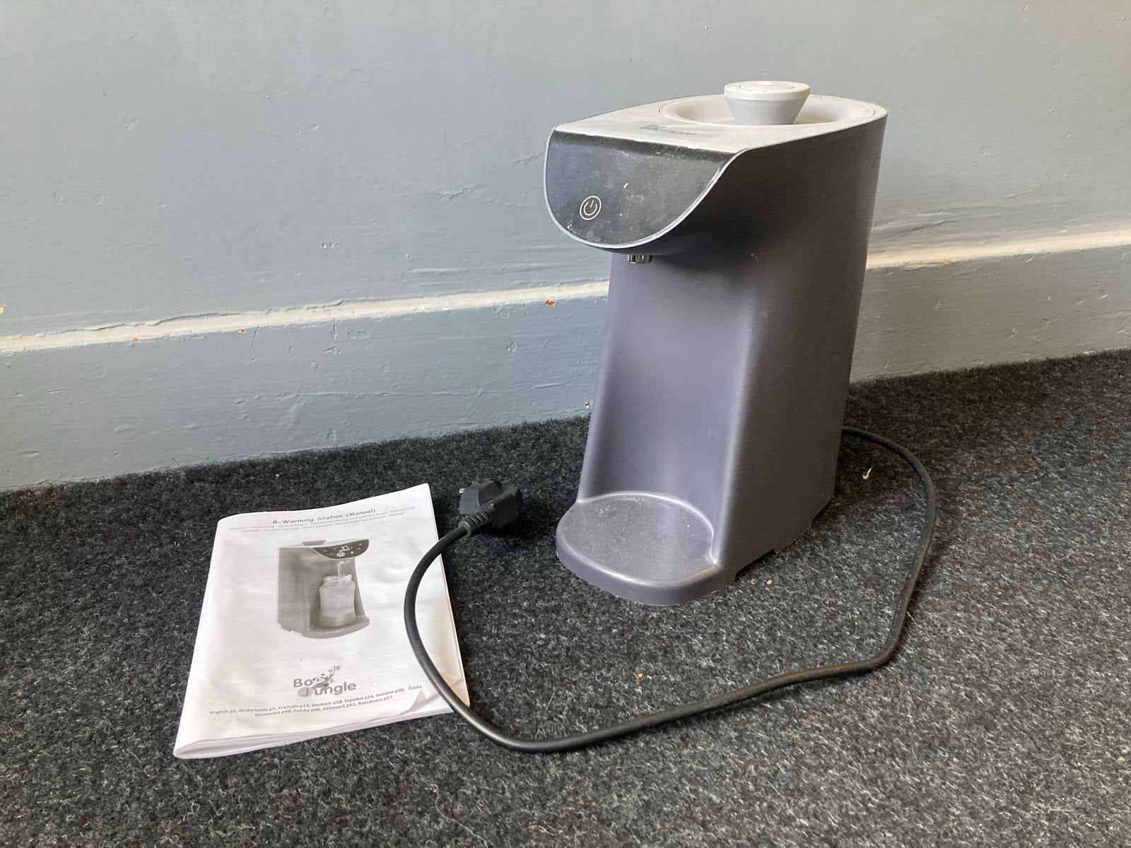 Bo Jungle B-Warming Station waterdispenser, Ophalen of Verzenden, Gebruikt, Flessen- of potjesverwarmer, Overige merken