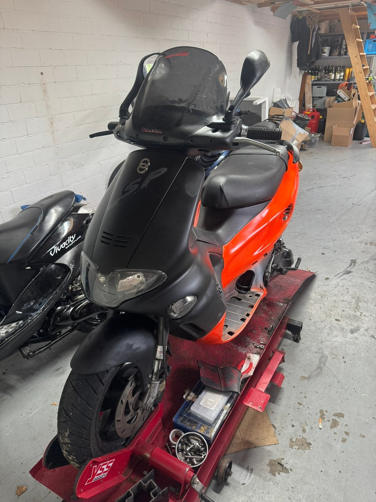 Gilera runner brom 180cc, Ophalen, Blok, Gilera
