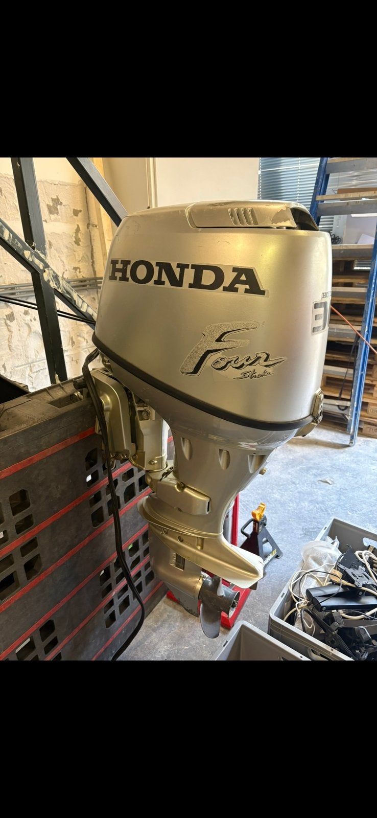 Honda 30PK buitenboordmotor 4 takt incl onderdelen, Watersport en Boten, Ophalen of Verzenden, Zo goed als nieuw, Motor en Techniek