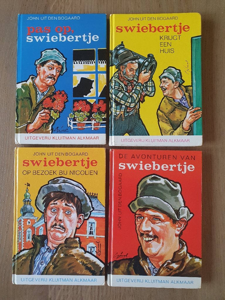 Swiebertje kinderboeken ( 4 stuks ), Gelezen, Fictie algemeen, Ophalen of Verzenden, John uit den Bogaard