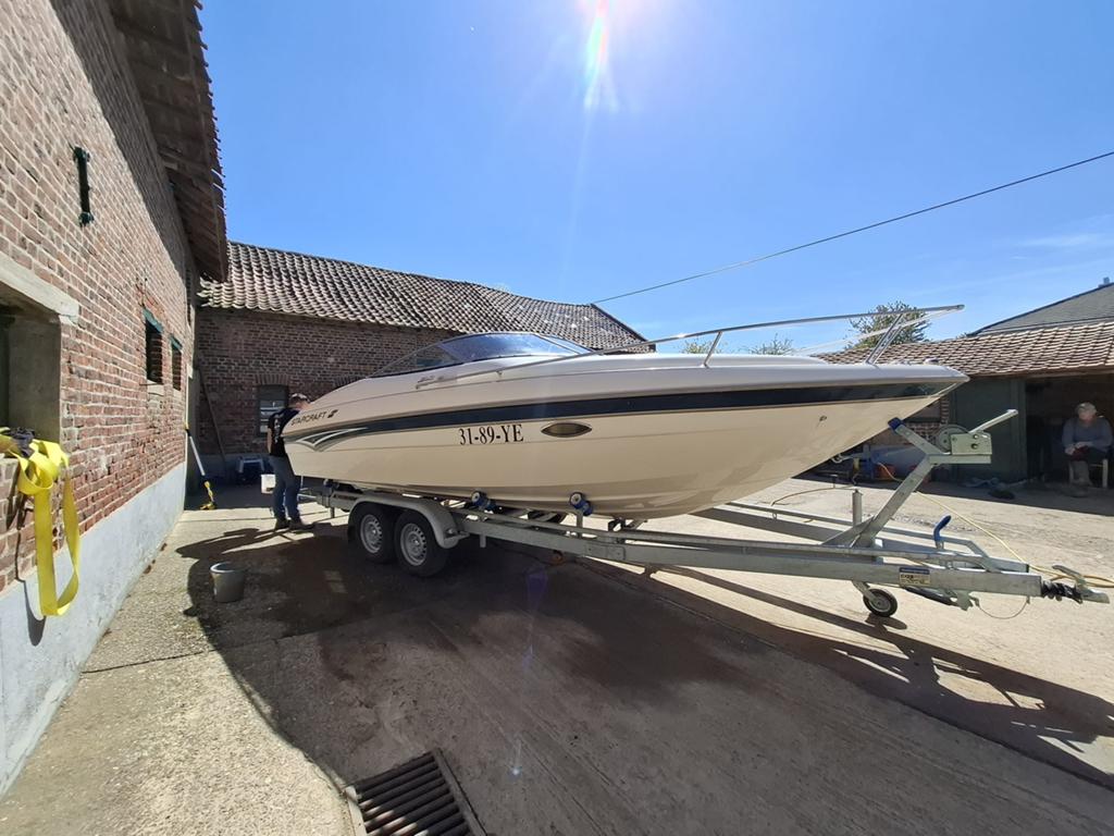 Seacraft speedboot met slaapcabine, Watersport en Boten, Speedboten, Ophalen, Gebruikt, Met afstandsbediening, Binnenboordmotor