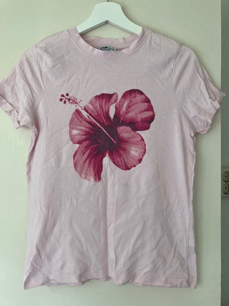 Shirt, Ophalen of Verzenden, Korte mouw, Roze, Maat 34 (XS) of kleiner
