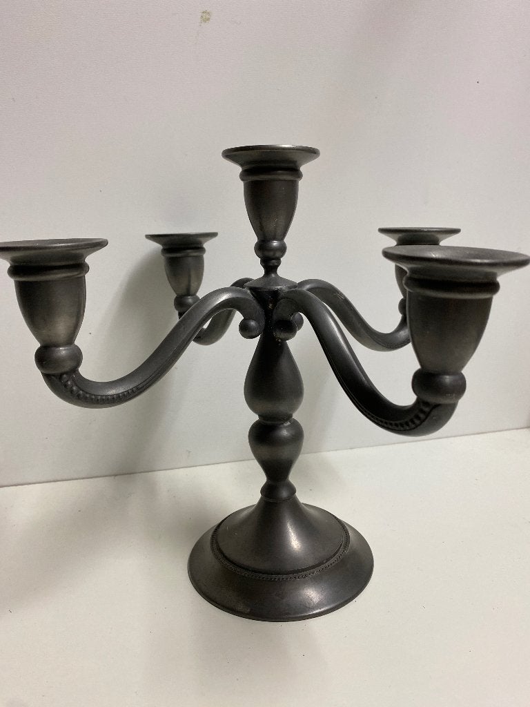 Royal Holland Pewter Daalderop - kandelaar, Huis en Inrichting, Overige materialen, Overige kleuren, Ophalen of Verzenden, Zo goed als nieuw