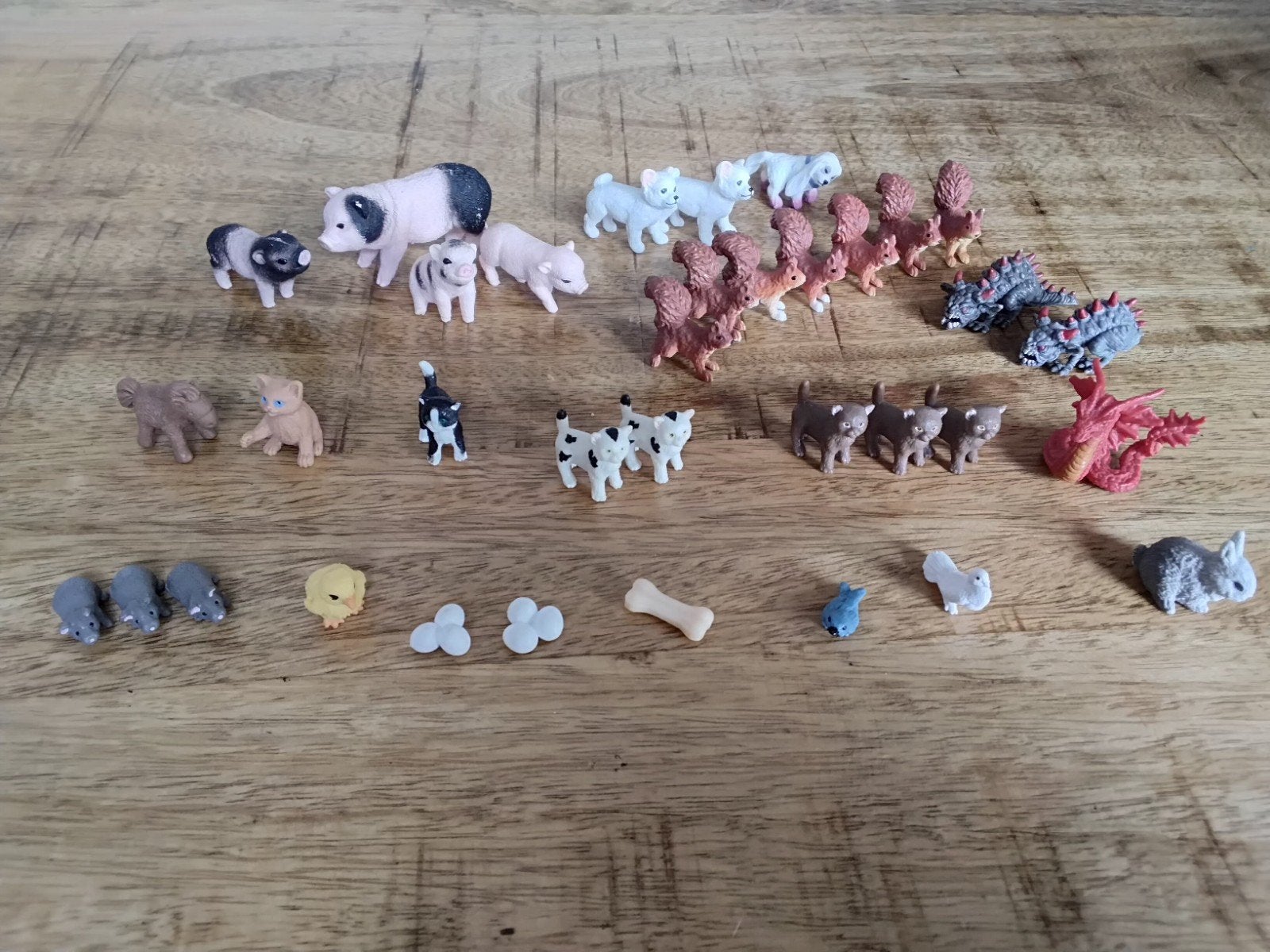 Schleich mini's., Verzamelen, Ophalen of Verzenden, Zo goed als nieuw, Paard, Beeldje of Figuurtje