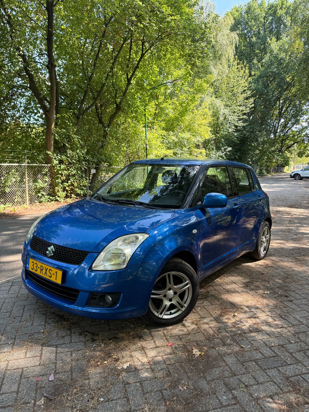 Suzuki Swift 1.3 5D 2008 Blauw Lage KM-Stand, Auto's, Voorwielaandrijving, 40 €/maand, Swift, Bedrijf