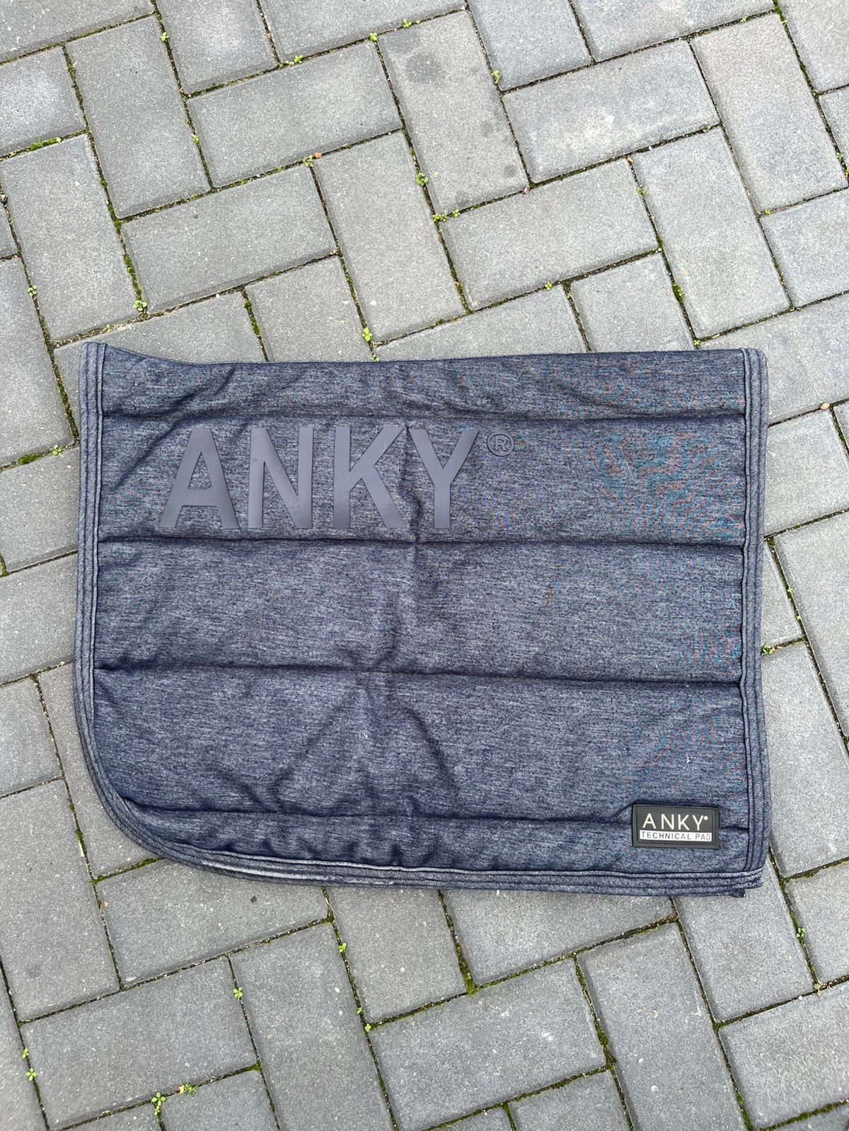 Anky pad spijkerstof full, Dieren en Toebehoren, Ophalen of Verzenden, Gebruikt, Blauw, Anky