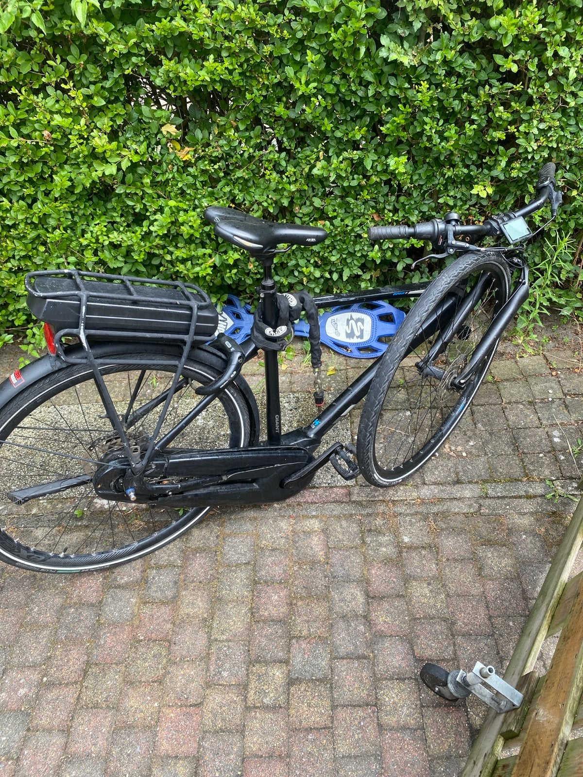 Giant elektrische fiets, voorwiel beschadigd, onderdelen, Ophalen, Gebruikt, Giant, 51 tot 55 cm