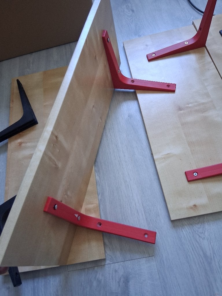 Wandplankjes Ikea, Huis en Inrichting, Woonaccessoires | Wandplanken en Boekenplanken, Ophalen, Gebruikt