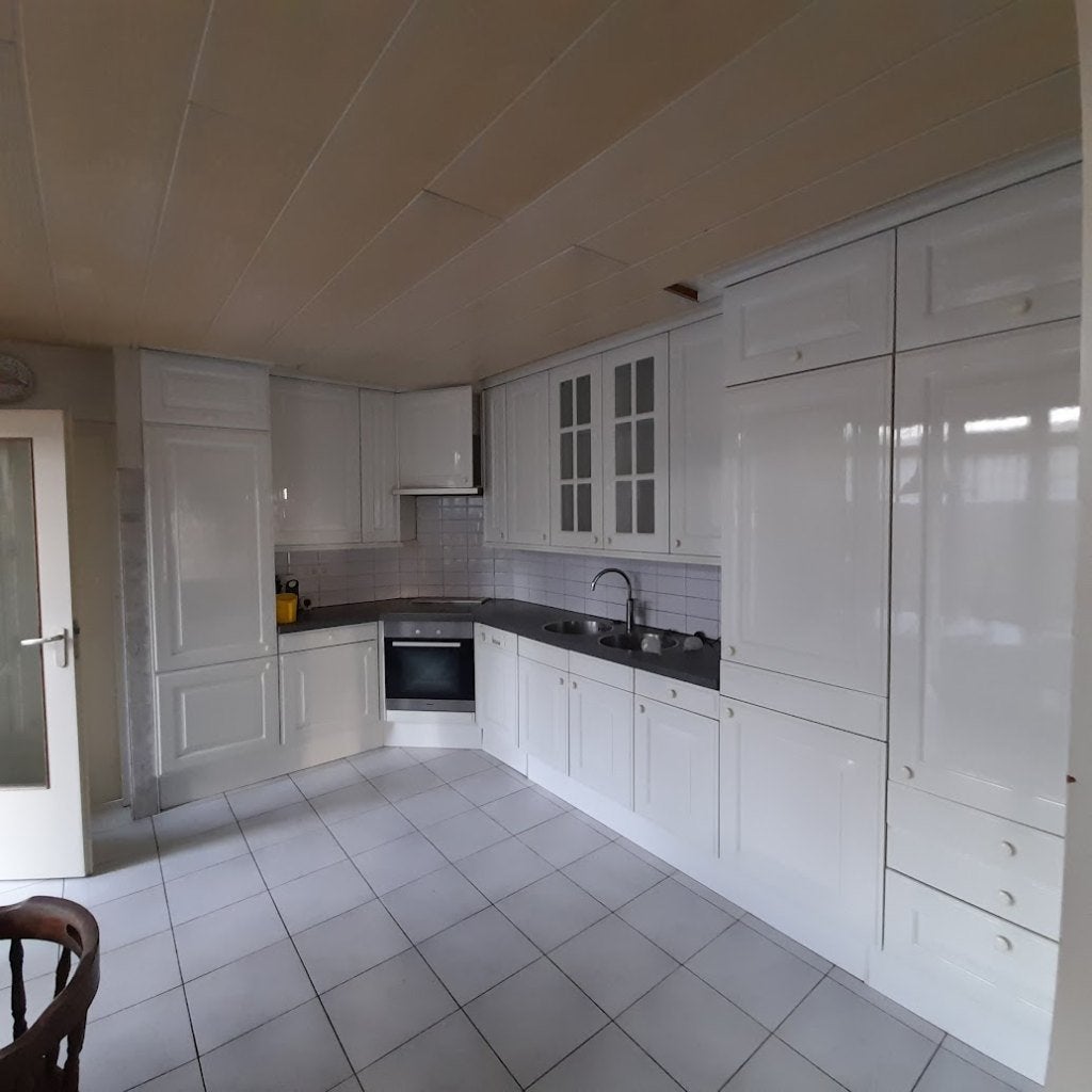 keuken Sie-Matic, Huis en Inrichting, Keuken | Complete keukens, Ophalen, Gebruikt, Wit, Hoekkeuken