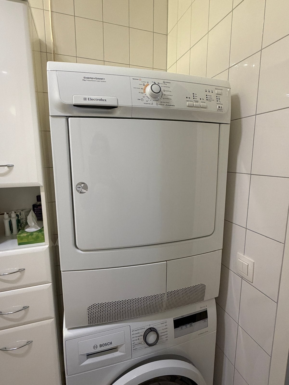 Electrolux ENERGY SMART 7kg condensdroger, Witgoed en Apparatuur, Wasdrogers, Ophalen, 6 tot 8 kg, Gebruikt, Voorlader
