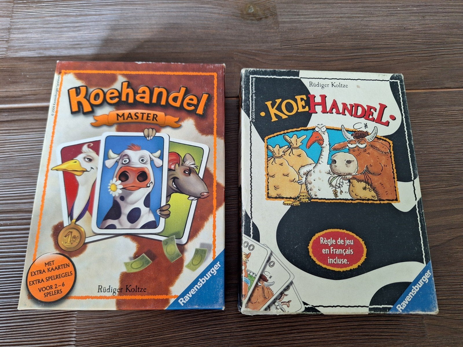 Koehandel & Koehandel Master bordspellen, Vijf spelers of meer, Ophalen, Gebruikt, Ravensburger